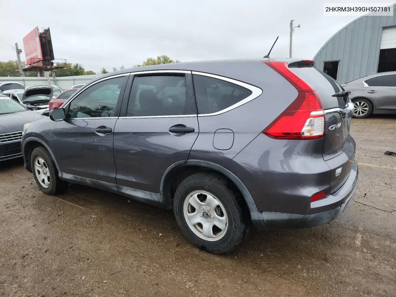 2HKRM3H39GH507181 2016 Honda Cr-V Lx