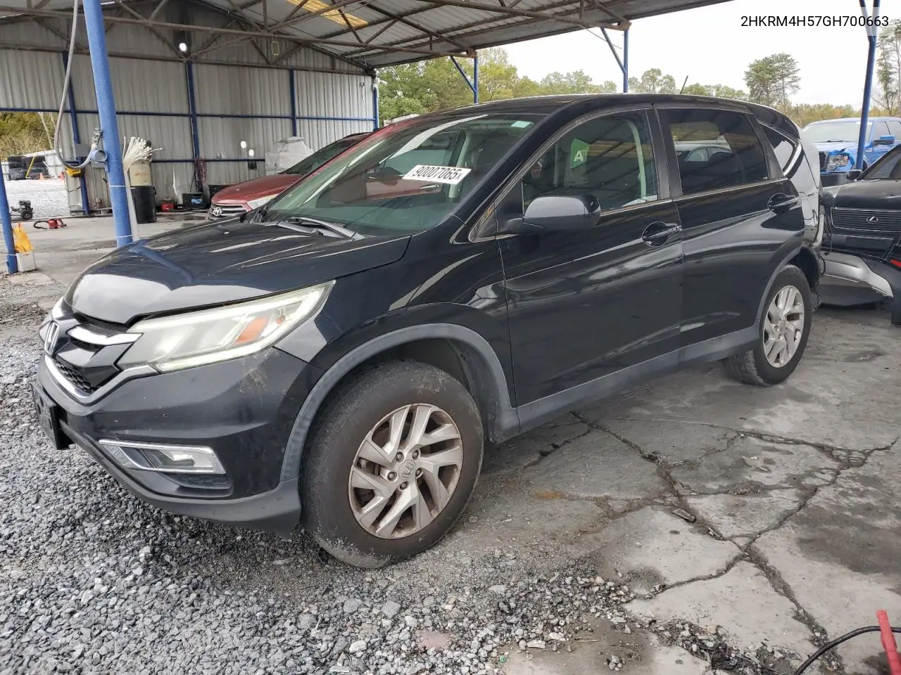 2HKRM4H57GH700663 2016 Honda Cr-V Ex