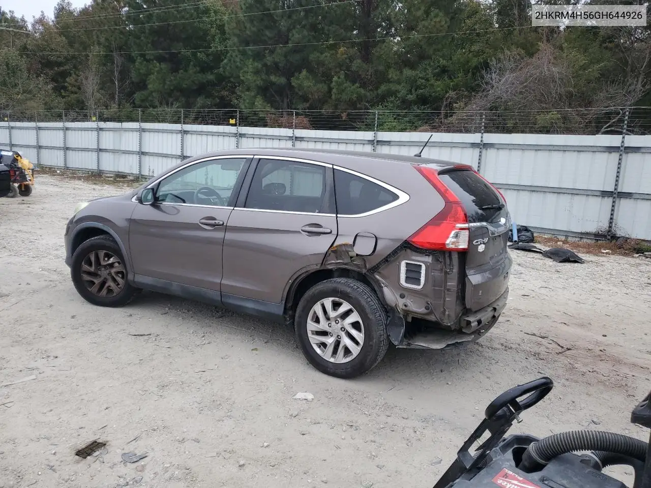 2HKRM4H56GH644926 2016 Honda Cr-V Ex