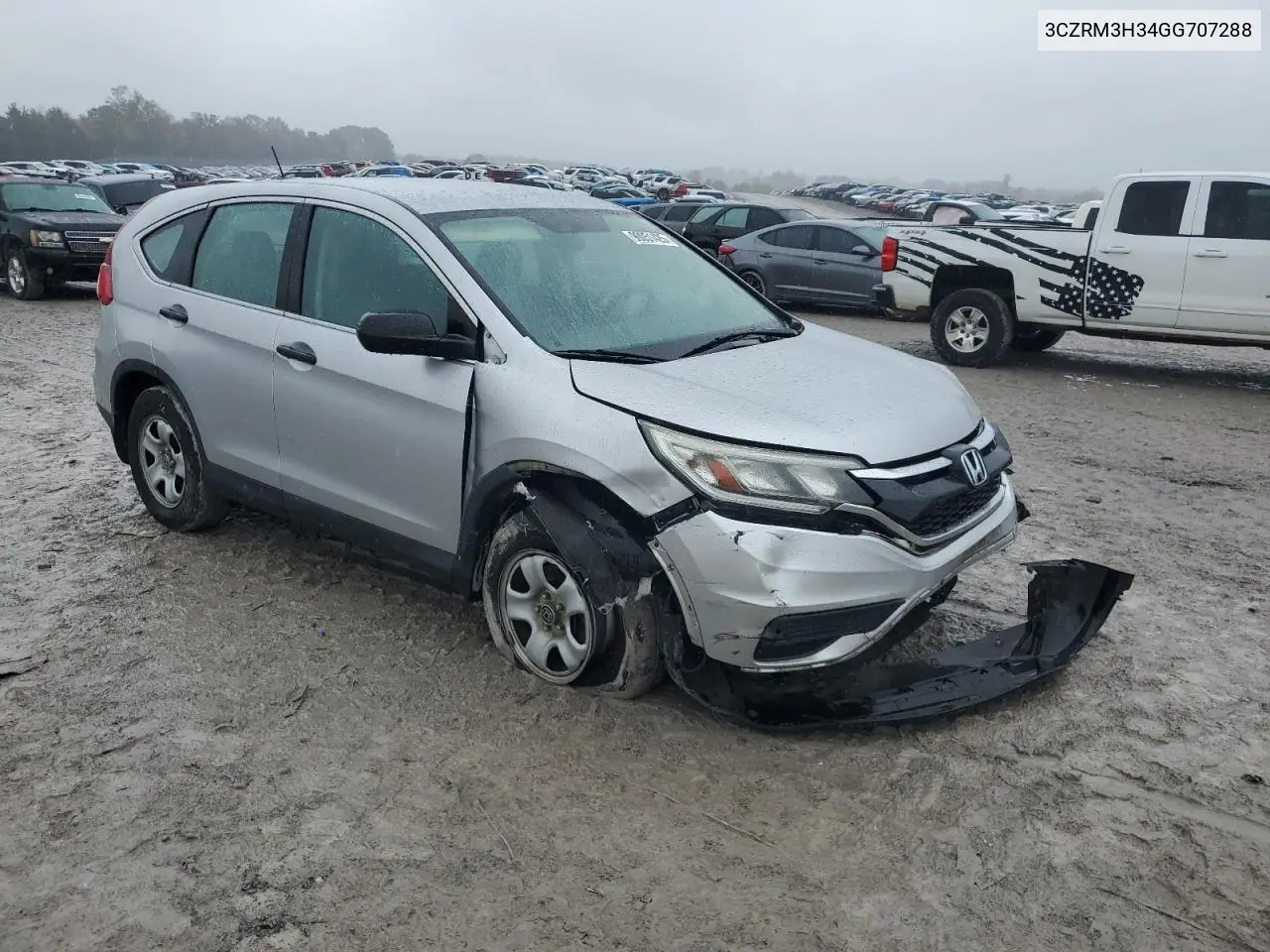 3CZRM3H34GG707288 2016 Honda Cr-V Lx