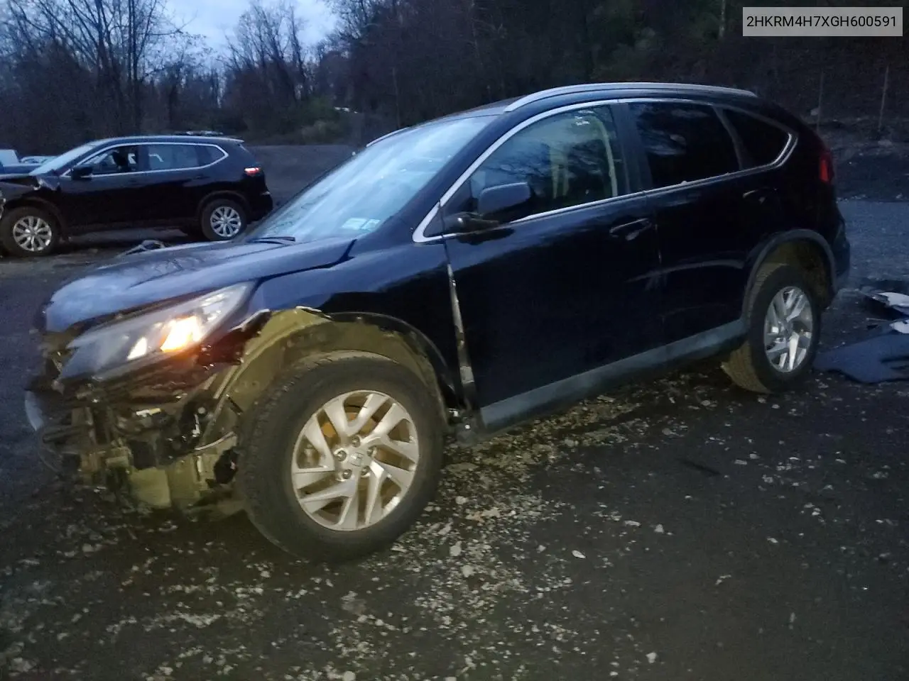 2HKRM4H7XGH600591 2016 Honda Cr-V Exl