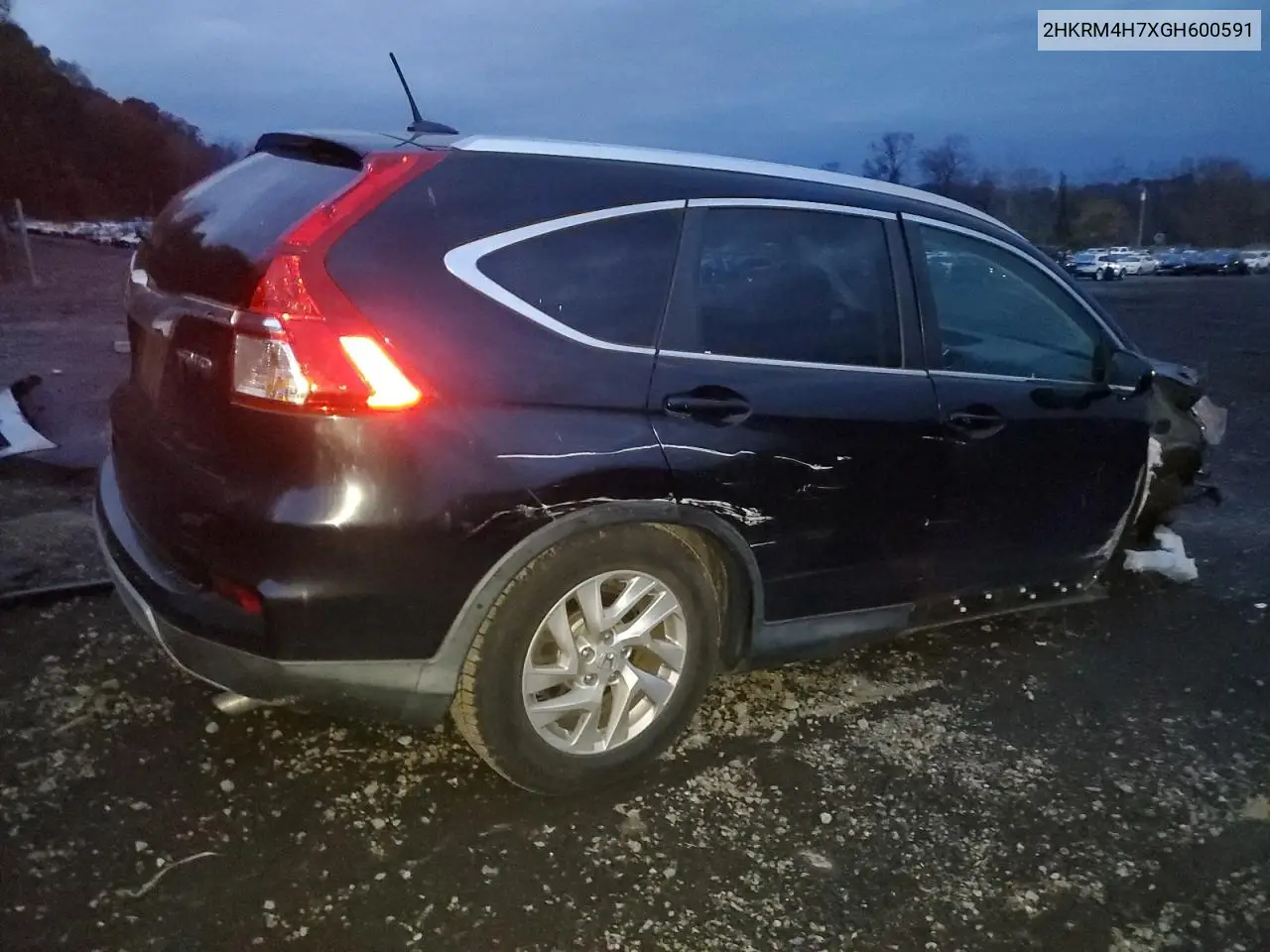 2HKRM4H7XGH600591 2016 Honda Cr-V Exl