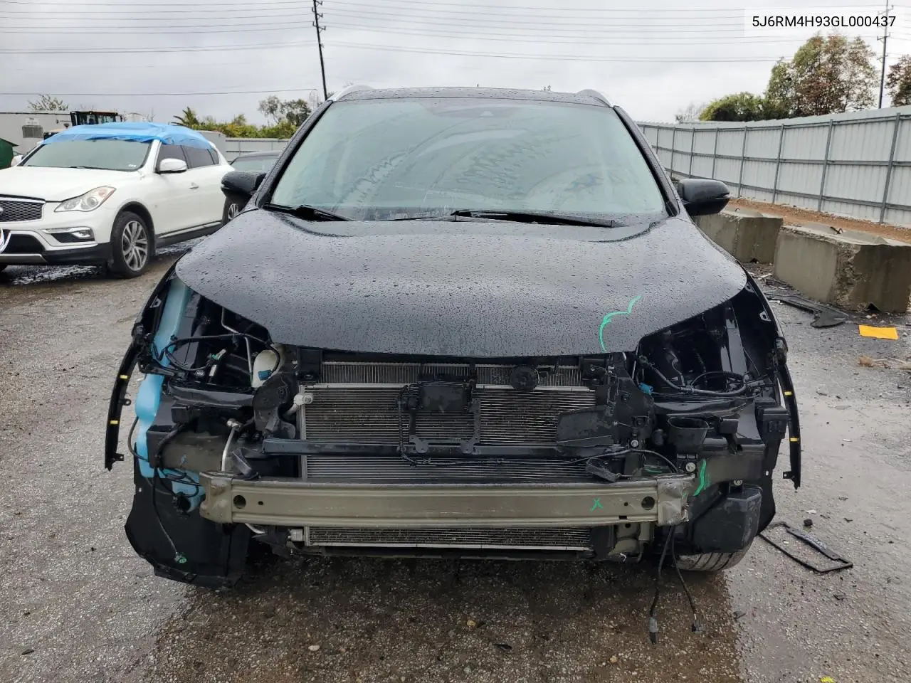 5J6RM4H93GL000437 2016 Honda Cr-V Touring