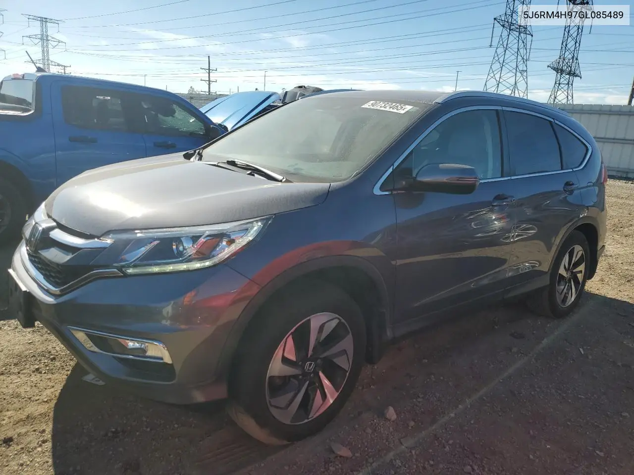 5J6RM4H97GL085489 2016 Honda Cr-V Touring