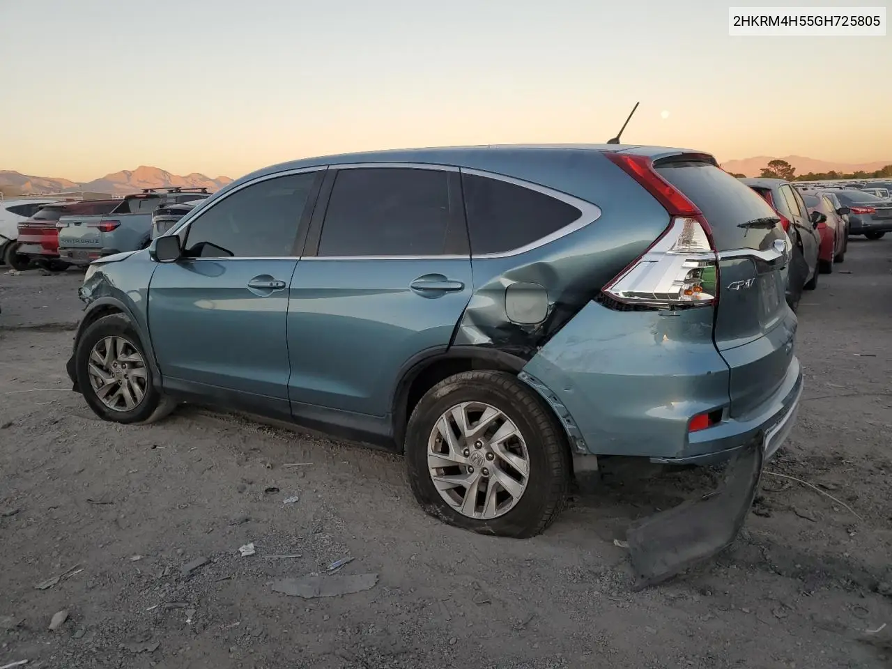 2HKRM4H55GH725805 2016 Honda Cr-V Ex