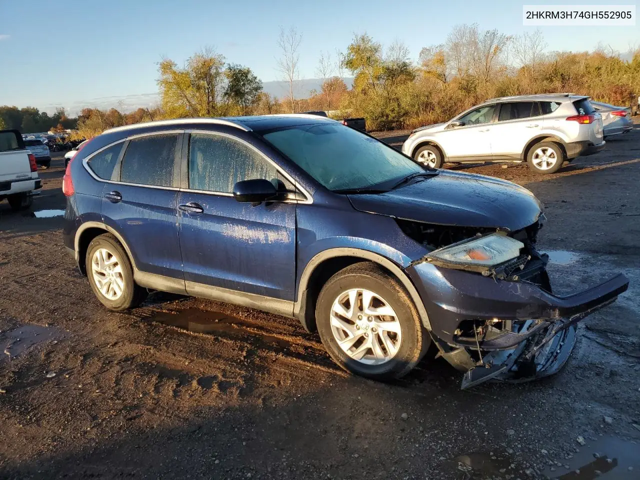 2HKRM3H74GH552905 2016 Honda Cr-V Exl