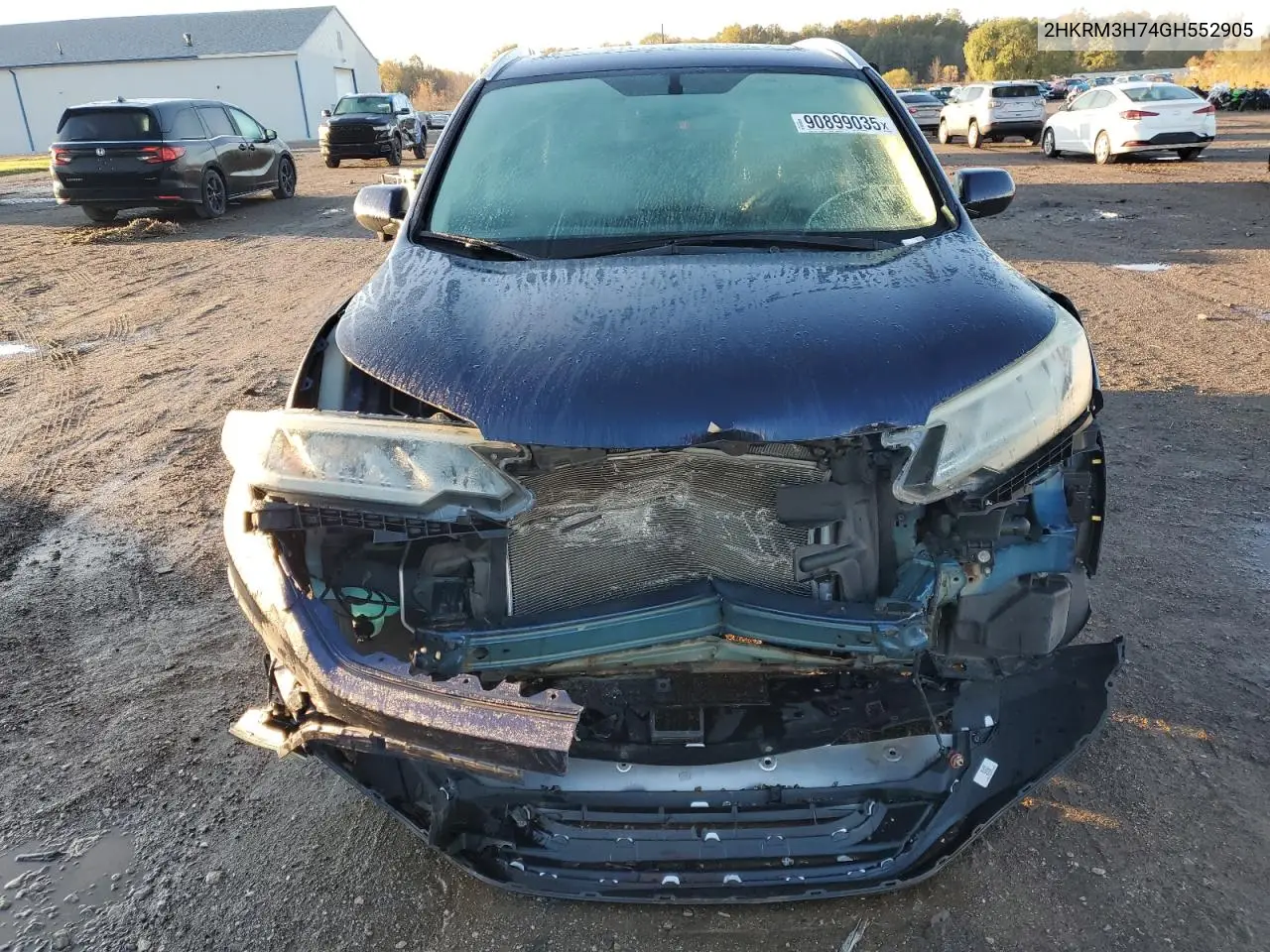 2HKRM3H74GH552905 2016 Honda Cr-V Exl
