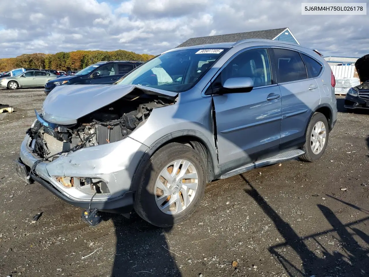 5J6RM4H75GL026178 2016 Honda Cr-V Exl