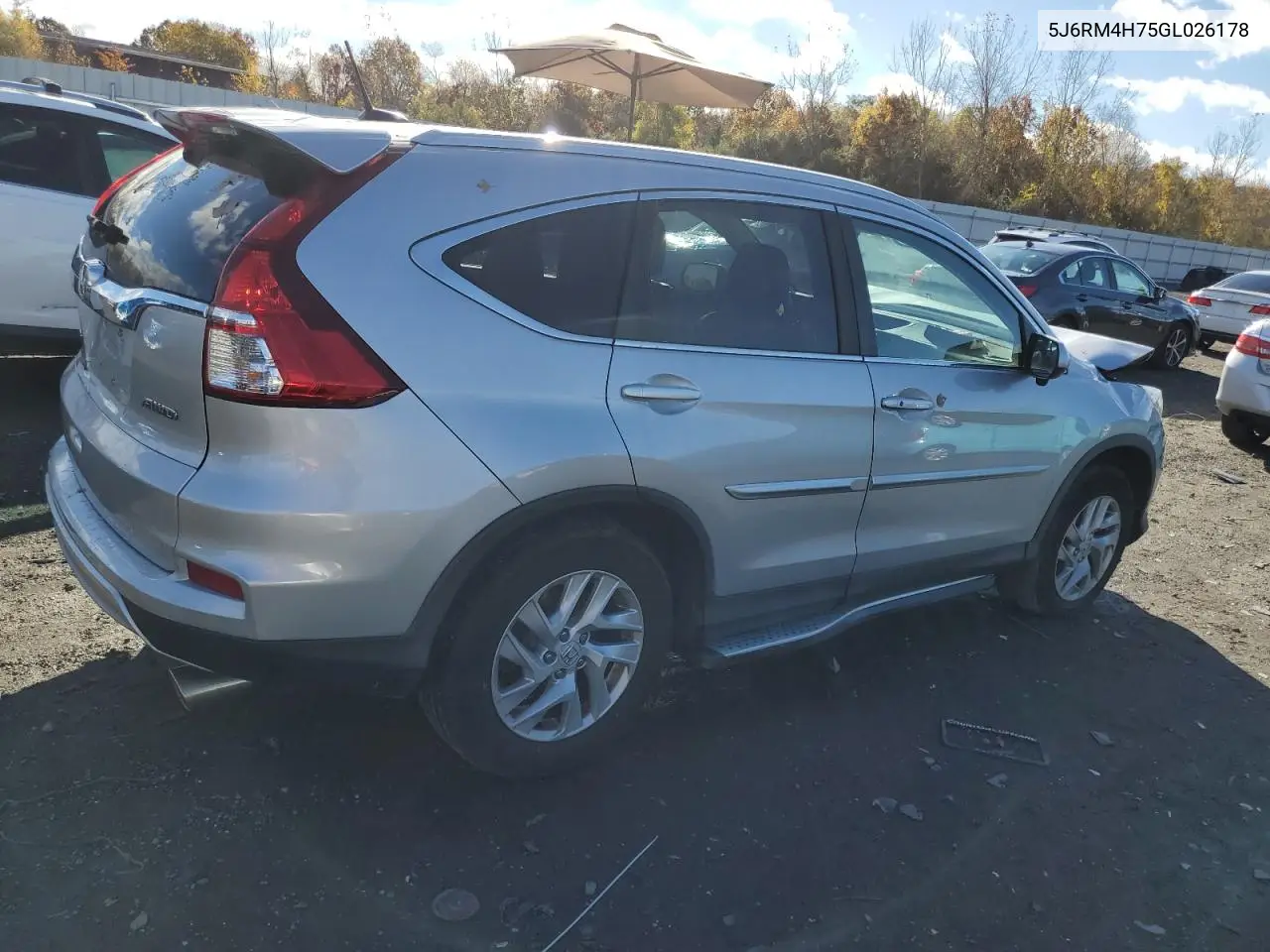5J6RM4H75GL026178 2016 Honda Cr-V Exl