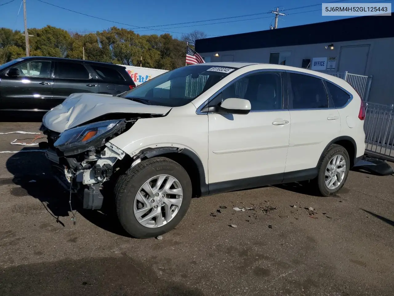 5J6RM4H52GL125443 2016 Honda Cr-V Ex