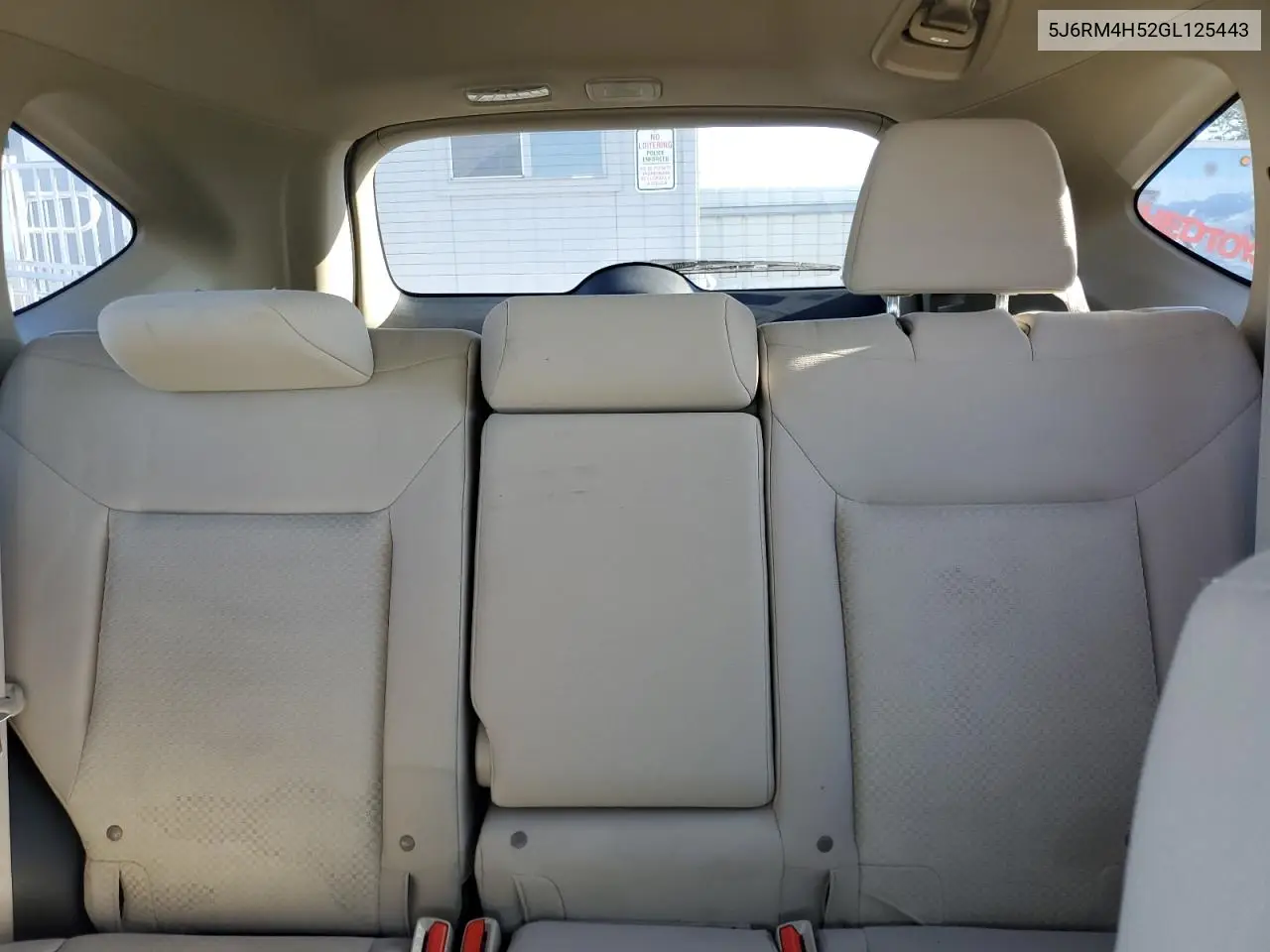 5J6RM4H52GL125443 2016 Honda Cr-V Ex