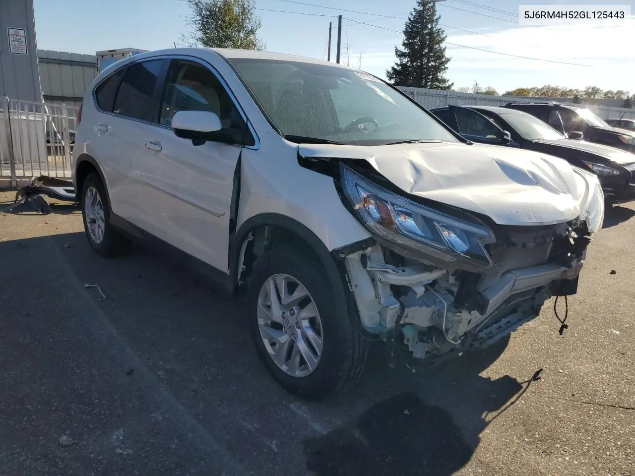 5J6RM4H52GL125443 2016 Honda Cr-V Ex