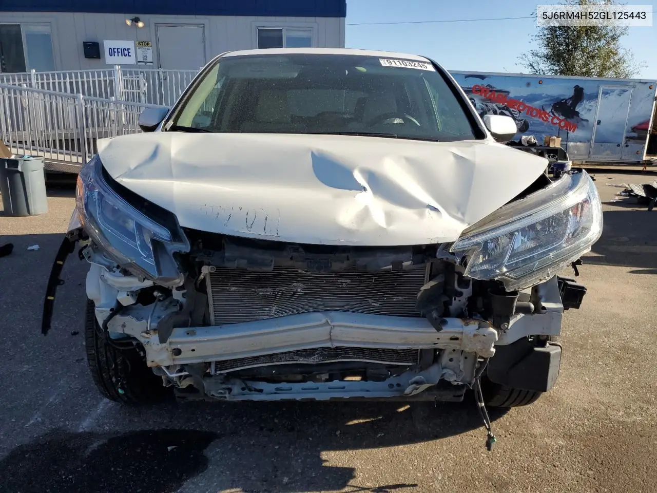 5J6RM4H52GL125443 2016 Honda Cr-V Ex