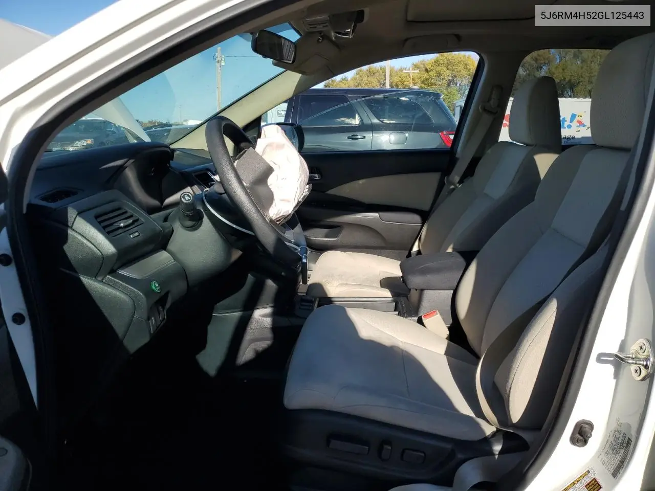 5J6RM4H52GL125443 2016 Honda Cr-V Ex
