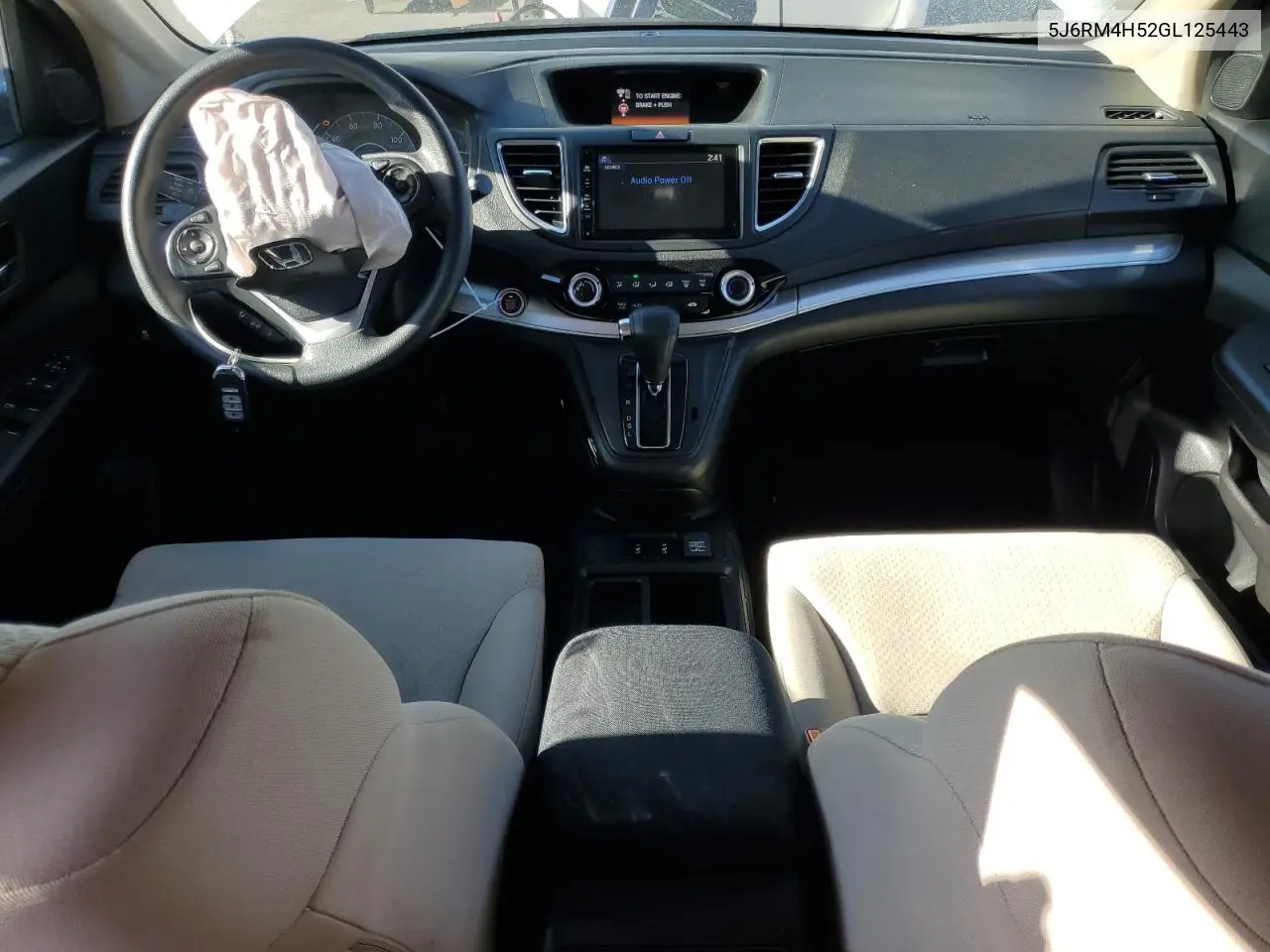 5J6RM4H52GL125443 2016 Honda Cr-V Ex