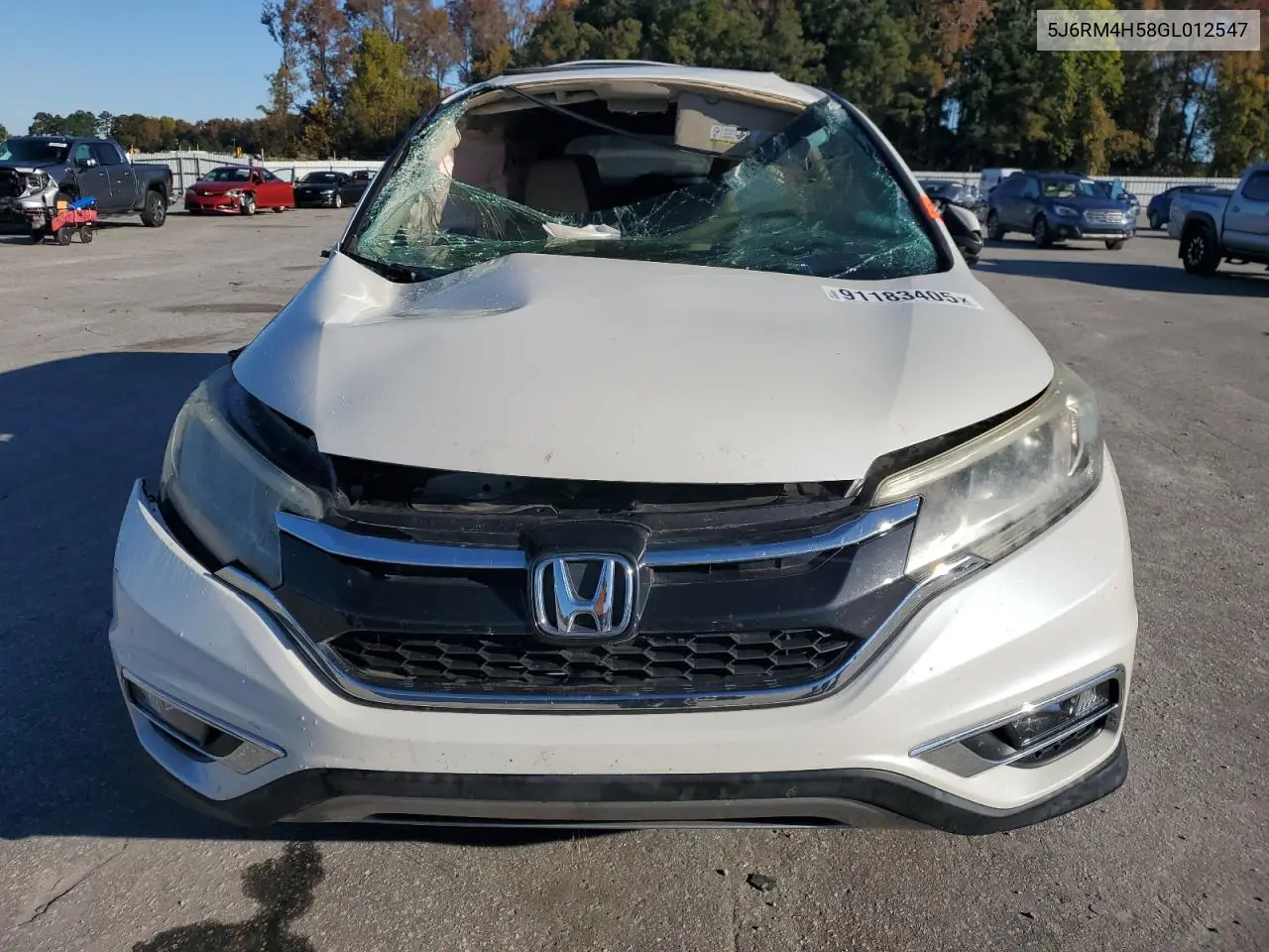 5J6RM4H58GL012547 2016 Honda Cr-V Ex
