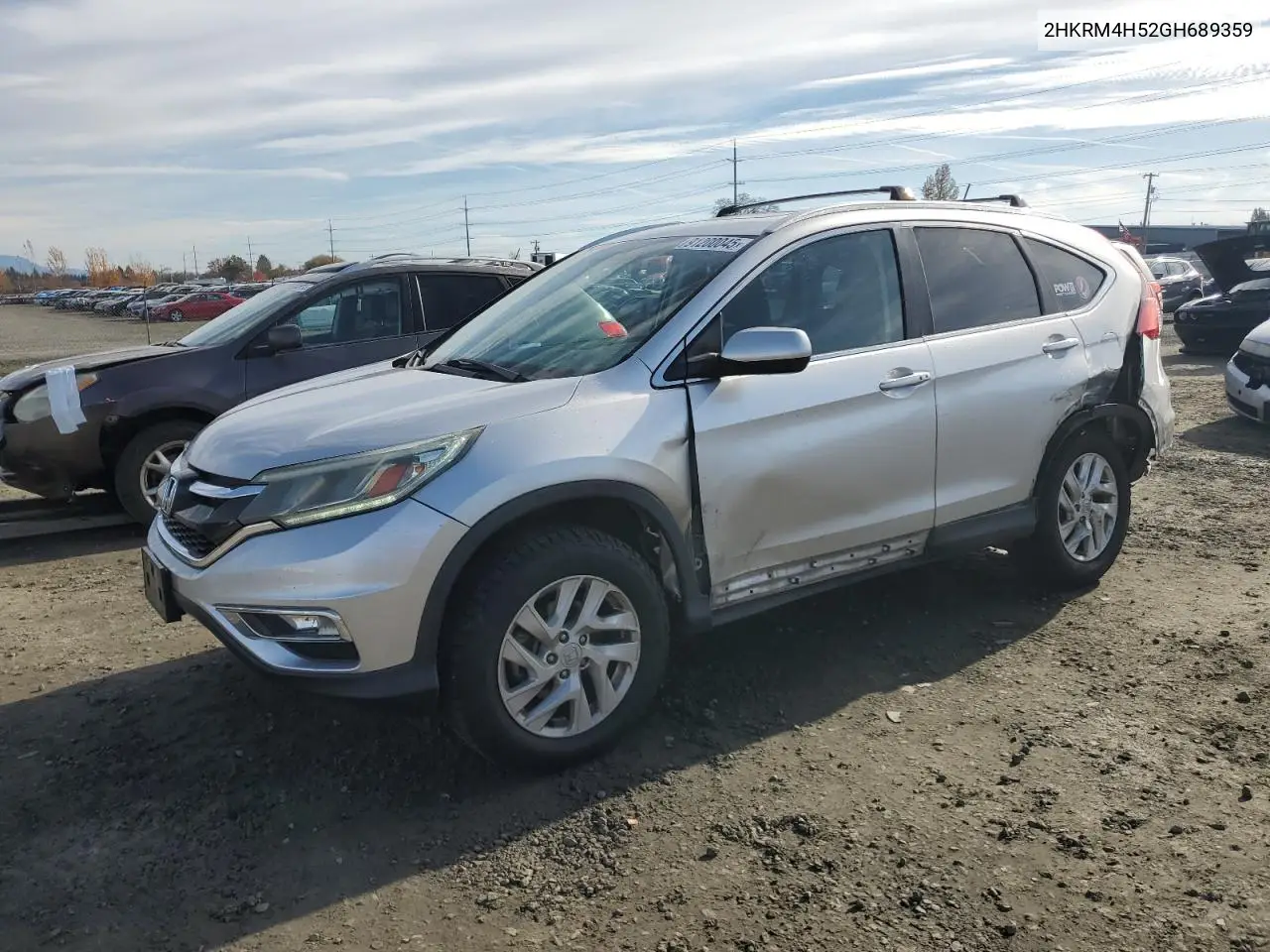 2HKRM4H52GH689359 2016 Honda Cr-V Ex