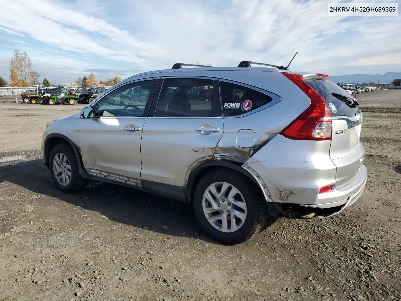 2HKRM4H52GH689359 2016 Honda Cr-V Ex