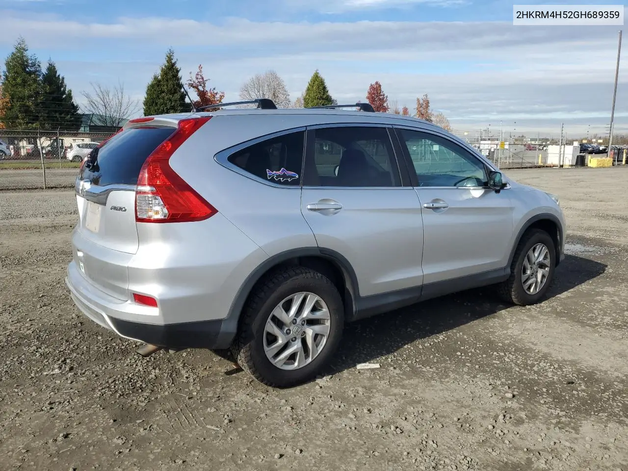 2HKRM4H52GH689359 2016 Honda Cr-V Ex