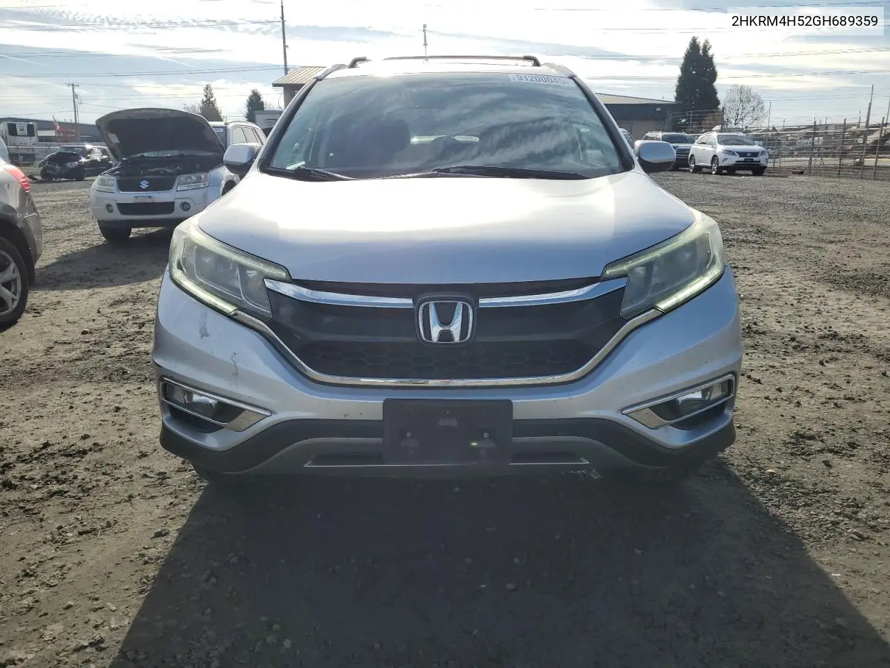 2HKRM4H52GH689359 2016 Honda Cr-V Ex