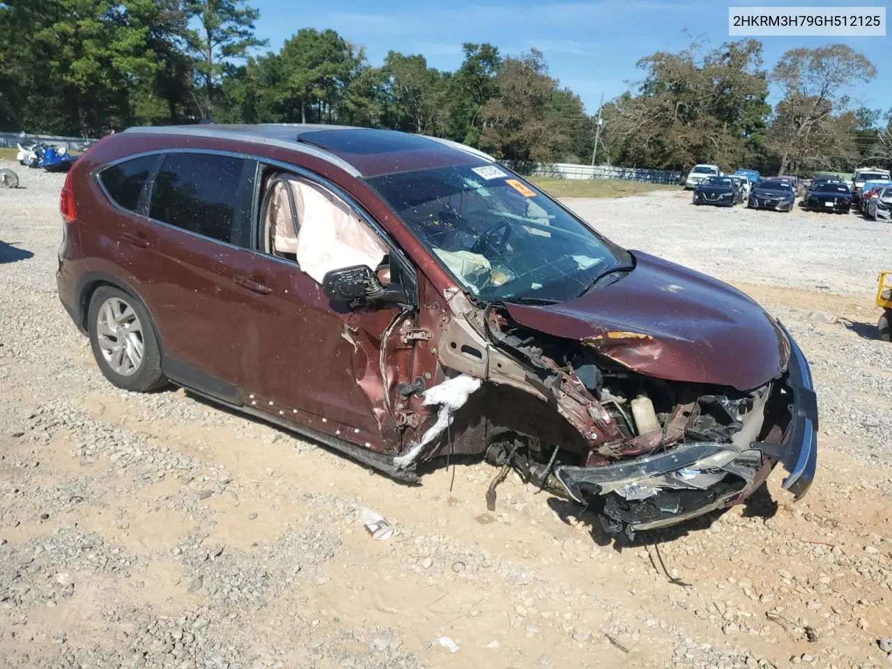 2HKRM3H79GH512125 2016 Honda Cr-V Exl