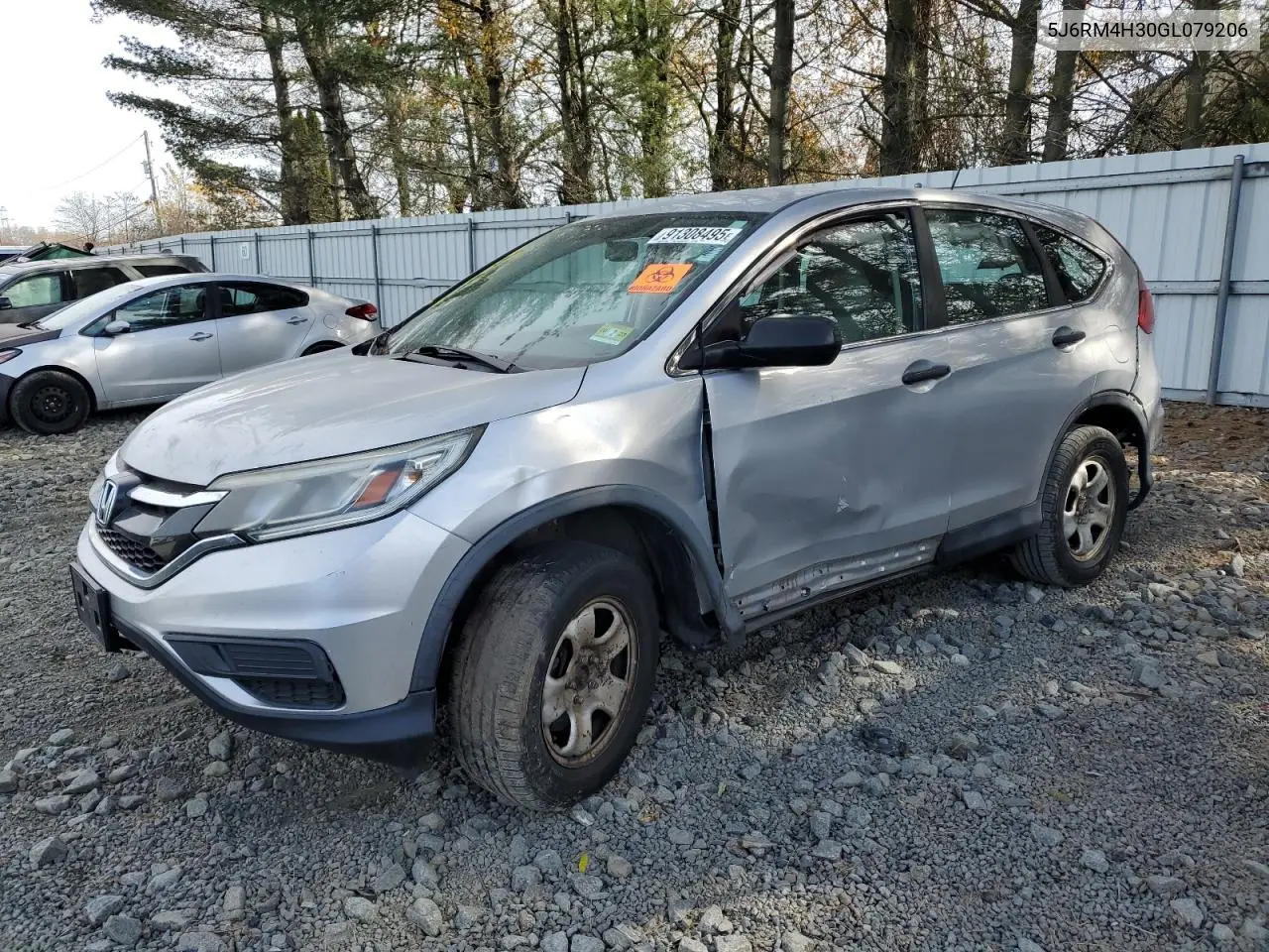 5J6RM4H30GL079206 2016 Honda Cr-V Lx