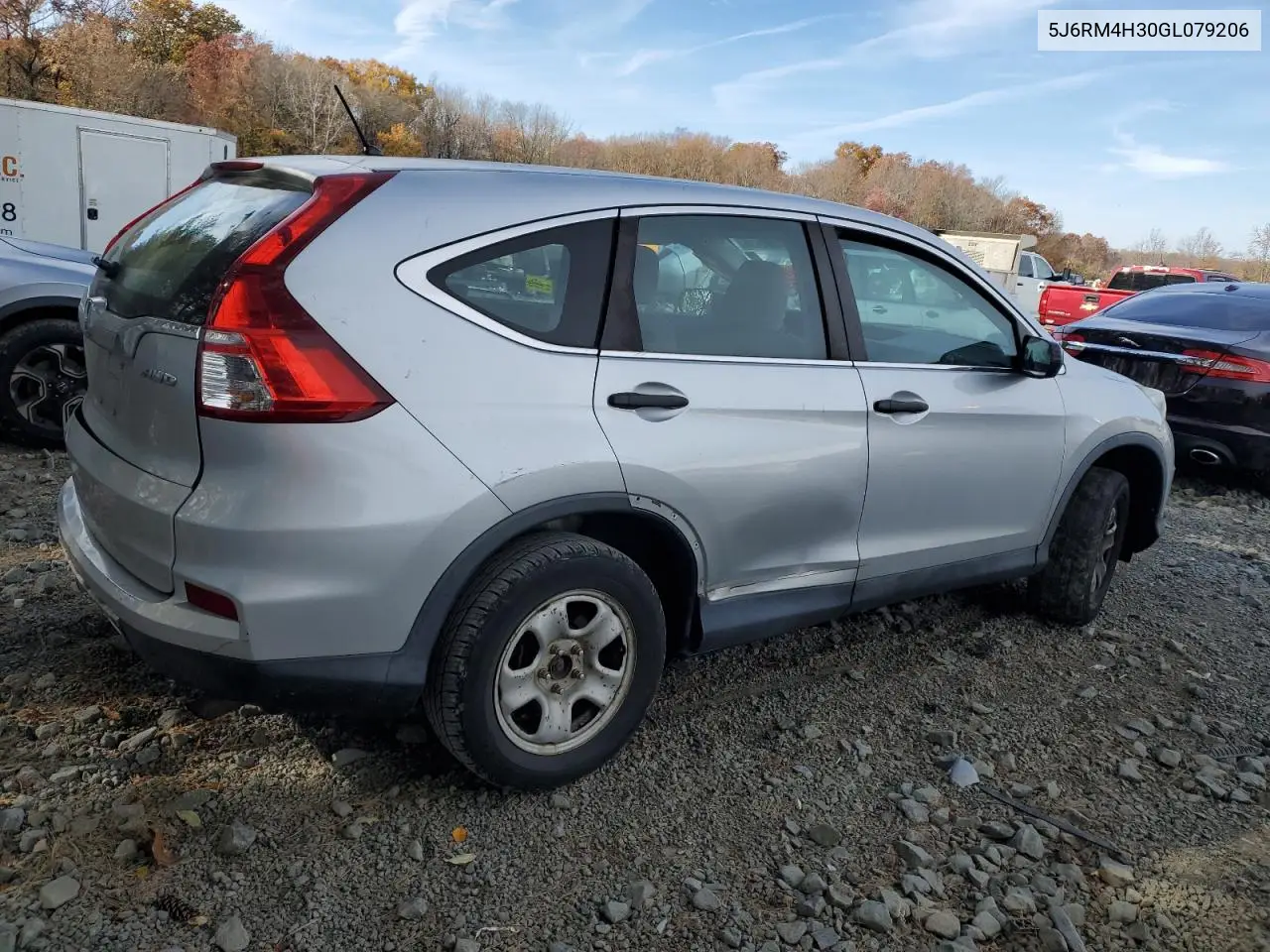 5J6RM4H30GL079206 2016 Honda Cr-V Lx