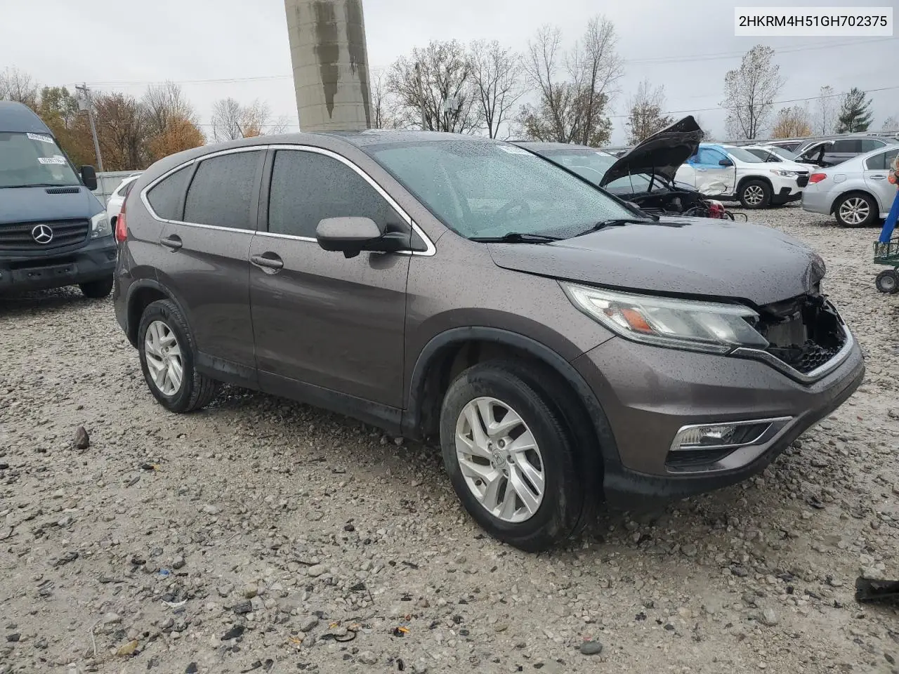 2HKRM4H51GH702375 2016 Honda Cr-V Ex