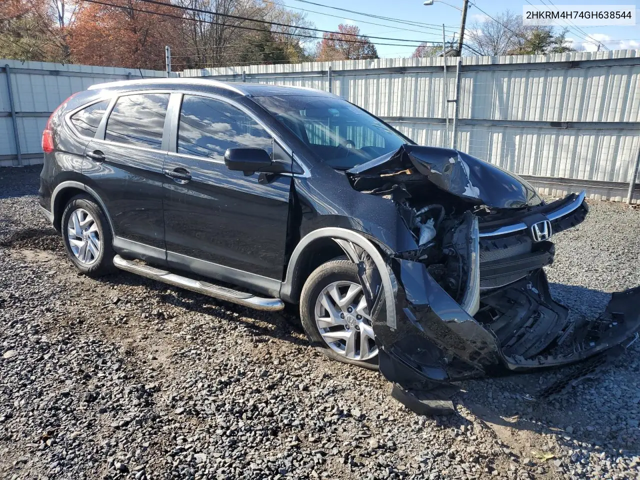 2HKRM4H74GH638544 2016 Honda Cr-V Exl