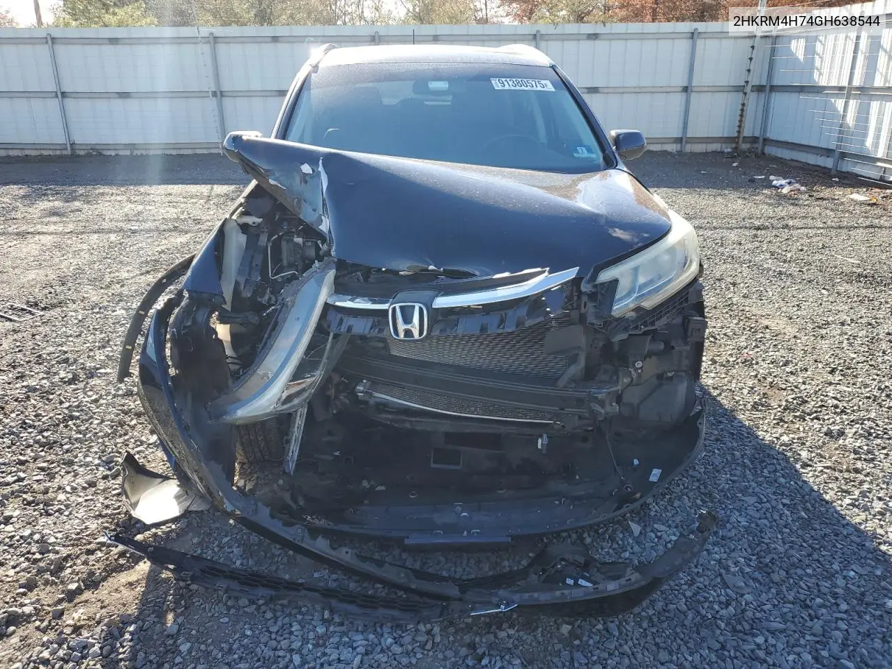 2HKRM4H74GH638544 2016 Honda Cr-V Exl