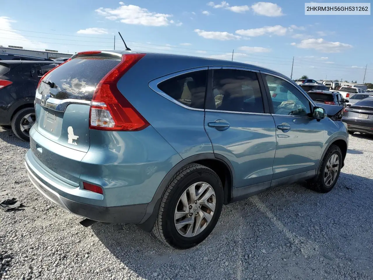 2HKRM3H56GH531262 2016 Honda Cr-V Ex