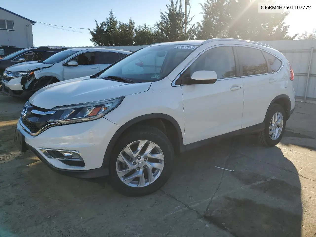 5J6RM4H76GL107772 2016 Honda Cr-V Exl