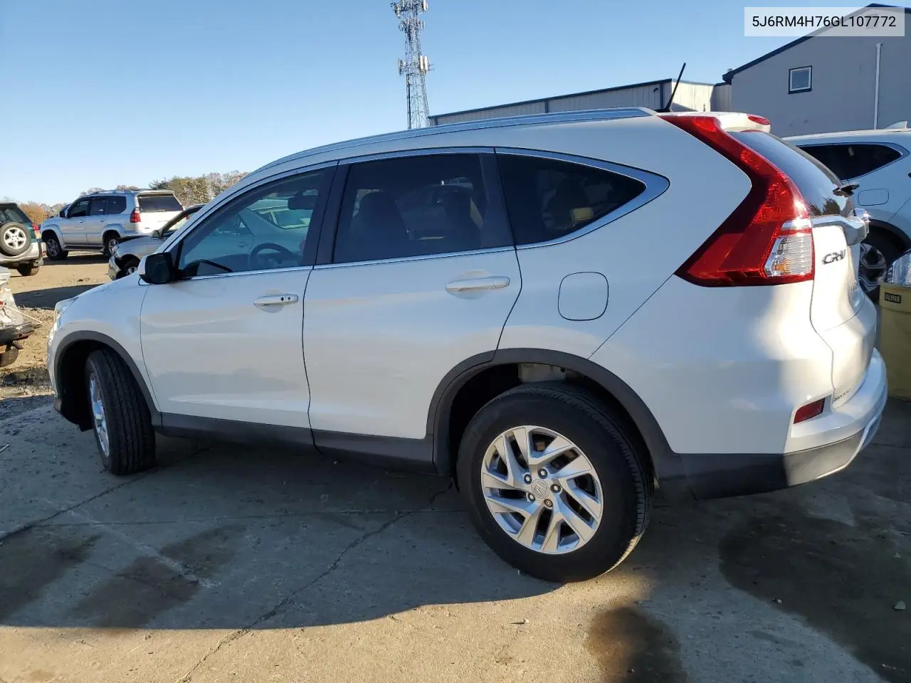 5J6RM4H76GL107772 2016 Honda Cr-V Exl