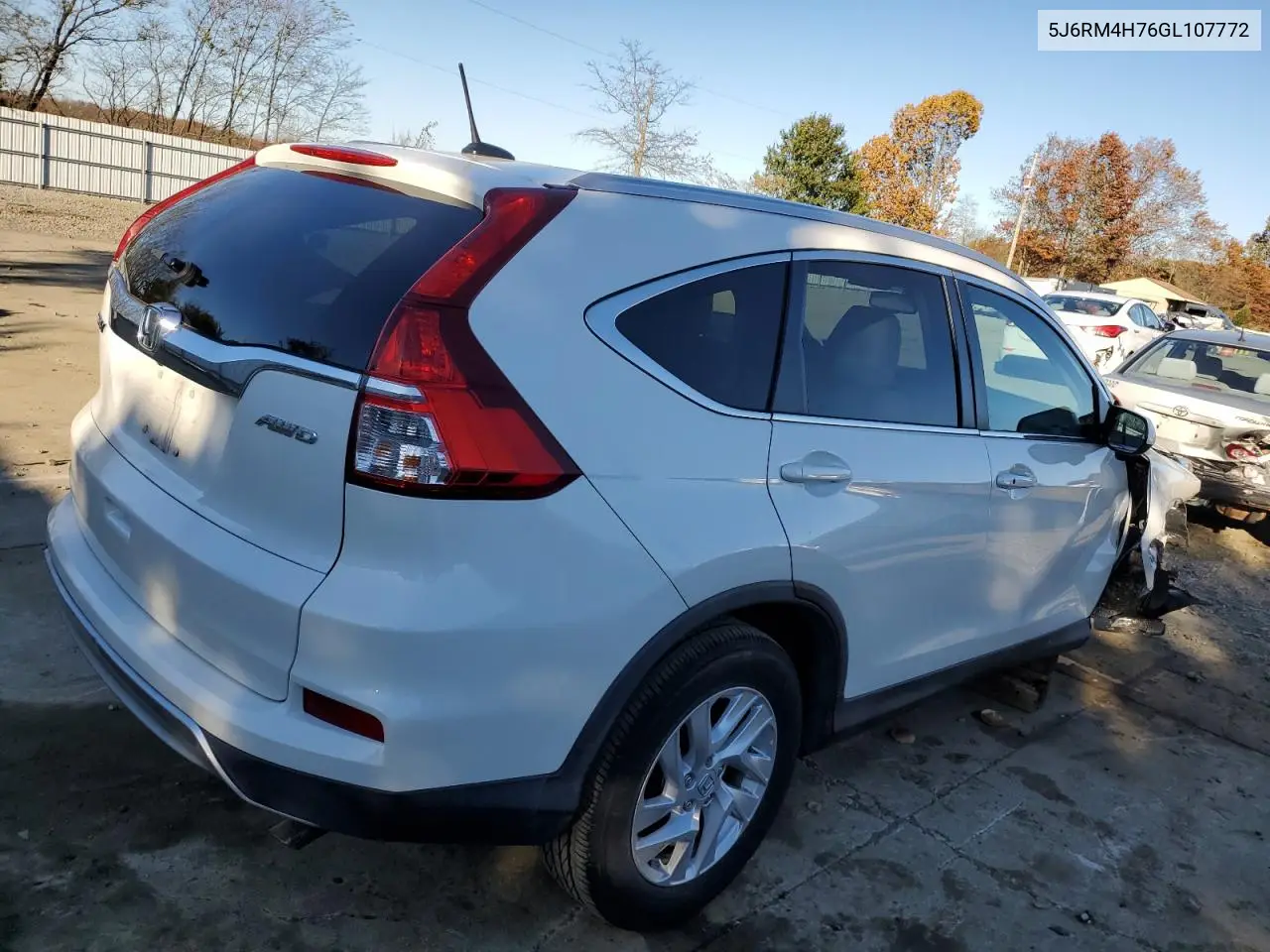 5J6RM4H76GL107772 2016 Honda Cr-V Exl
