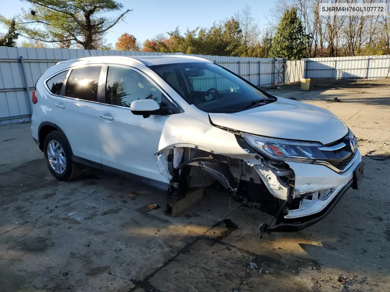 5J6RM4H76GL107772 2016 Honda Cr-V Exl