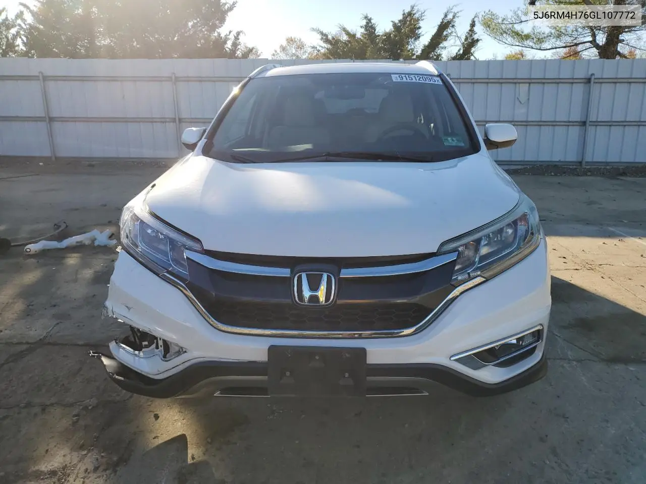 5J6RM4H76GL107772 2016 Honda Cr-V Exl