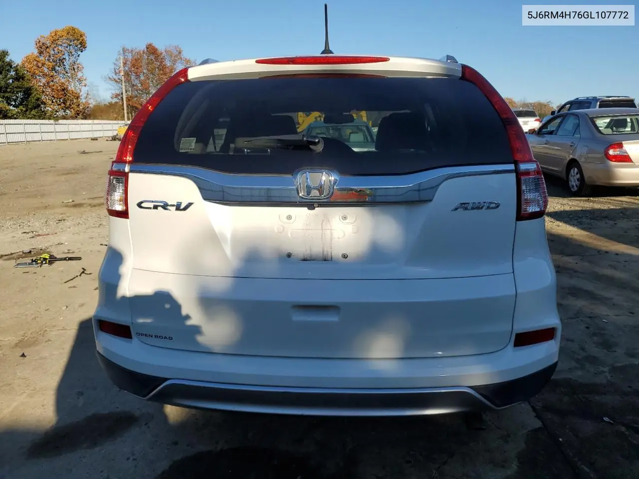5J6RM4H76GL107772 2016 Honda Cr-V Exl