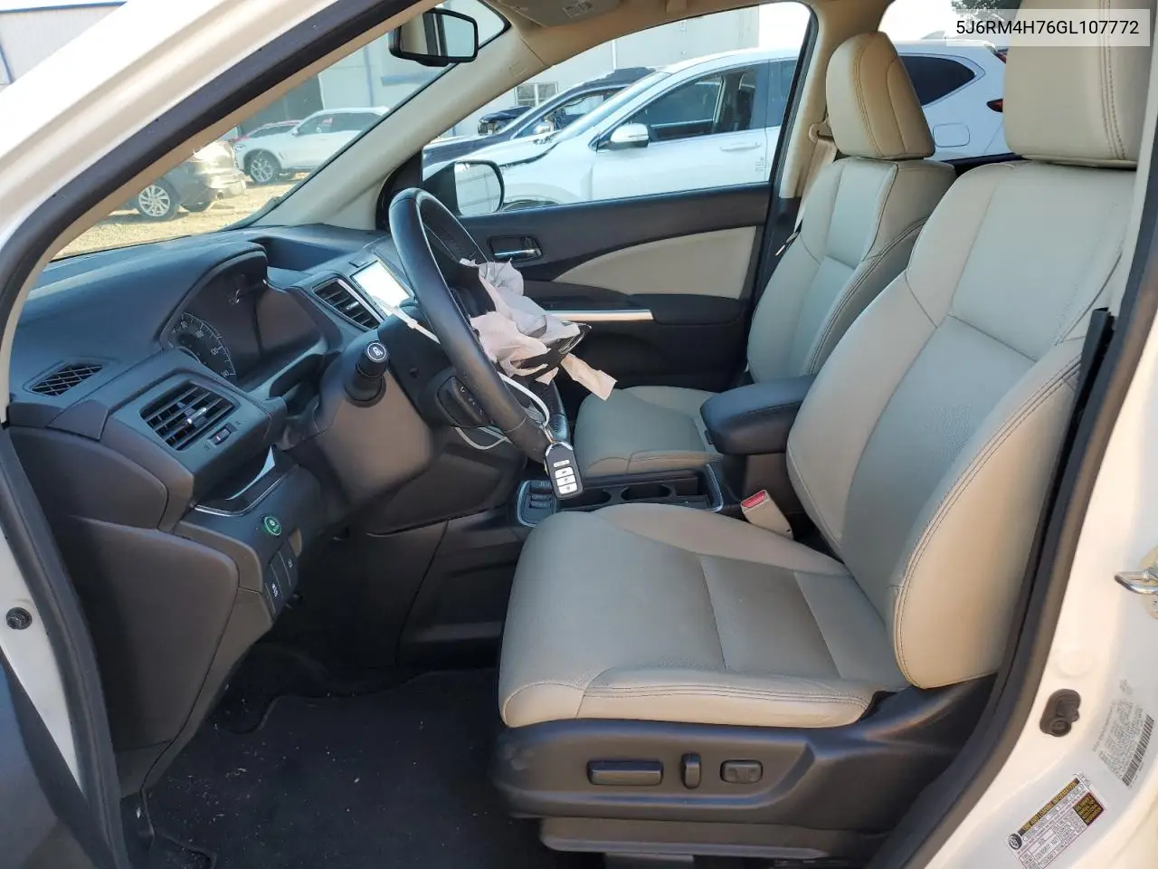 5J6RM4H76GL107772 2016 Honda Cr-V Exl