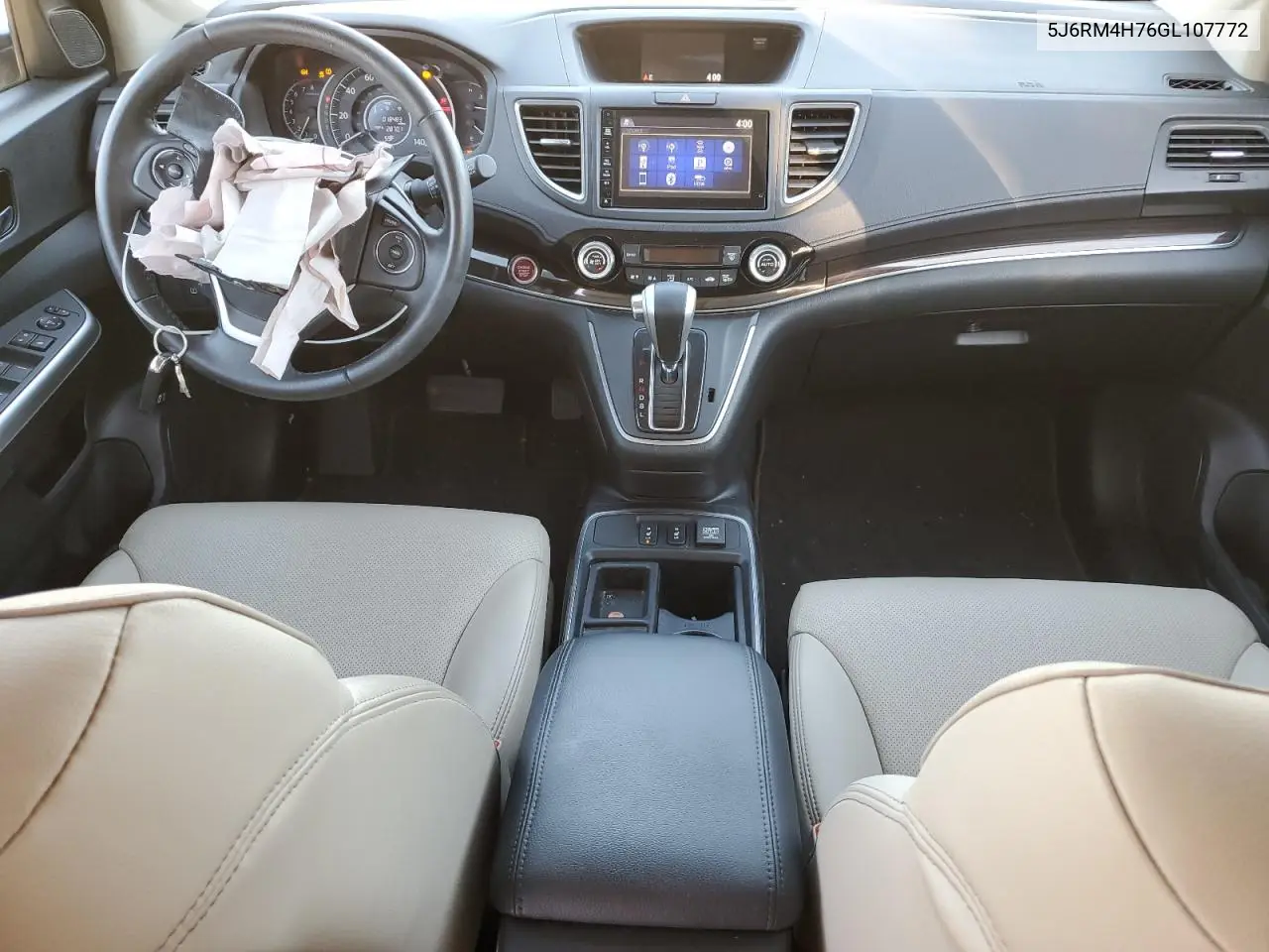 5J6RM4H76GL107772 2016 Honda Cr-V Exl