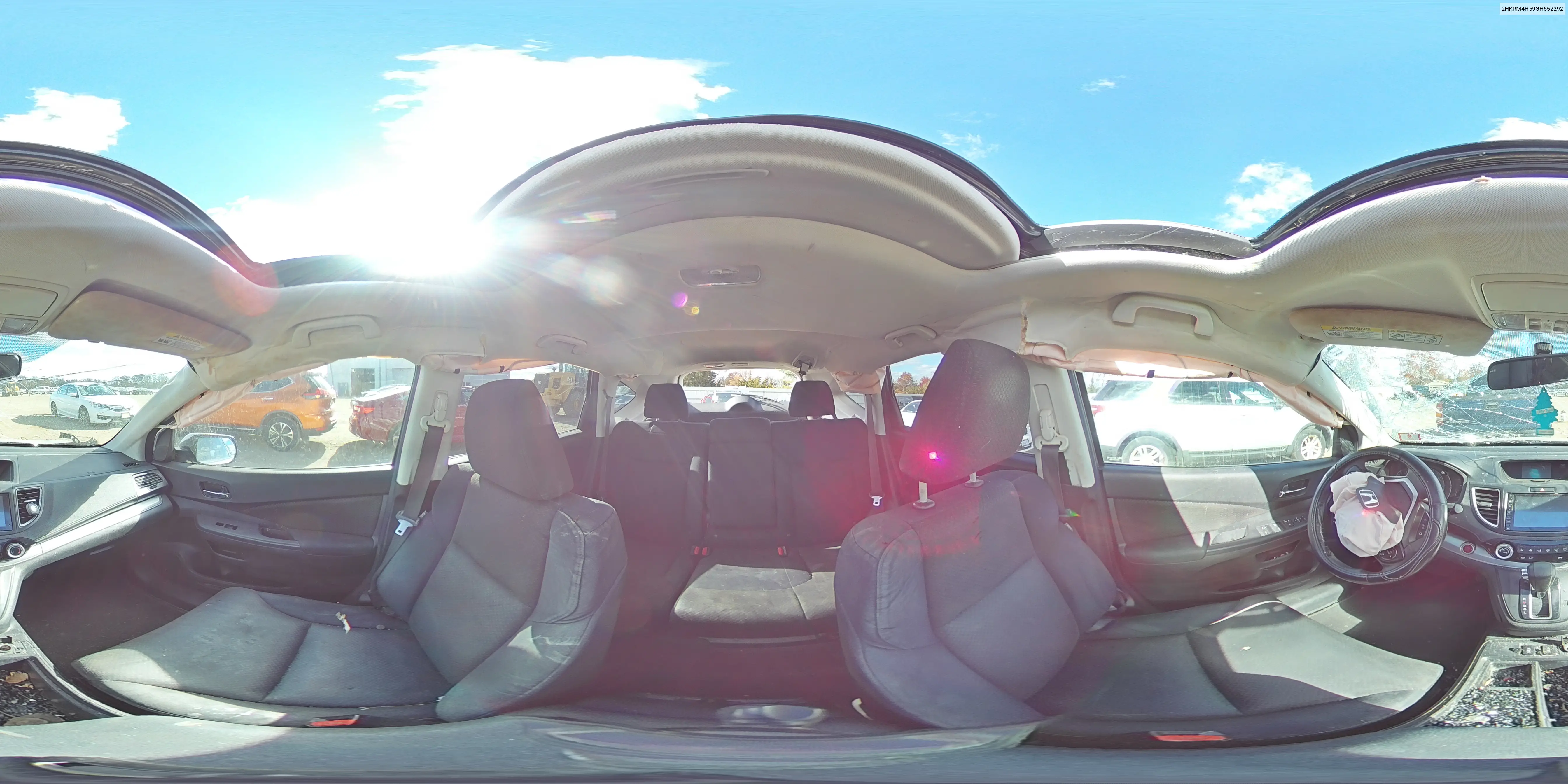2HKRM4H59GH652292 2016 Honda Cr-V Ex