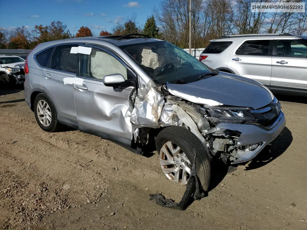 2HKRM4H59GH652292 2016 Honda Cr-V Ex