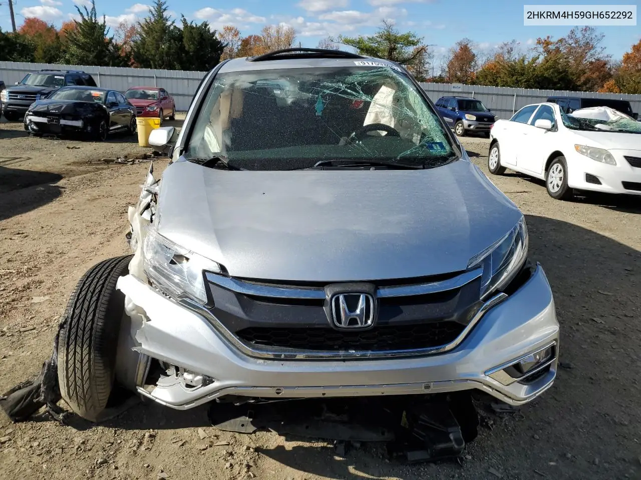 2HKRM4H59GH652292 2016 Honda Cr-V Ex