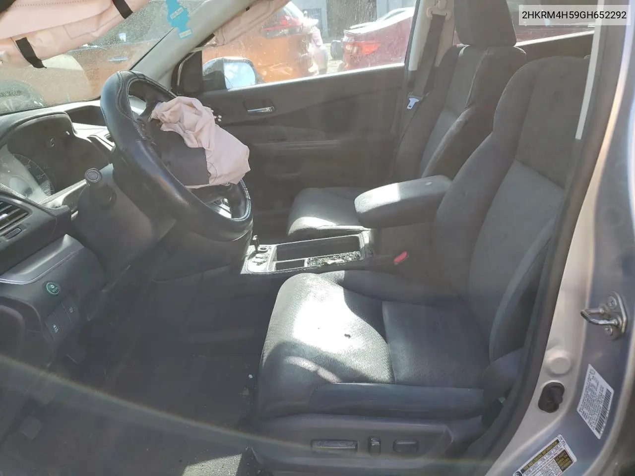 2HKRM4H59GH652292 2016 Honda Cr-V Ex