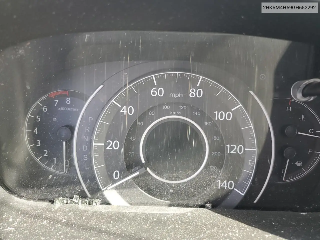 2HKRM4H59GH652292 2016 Honda Cr-V Ex