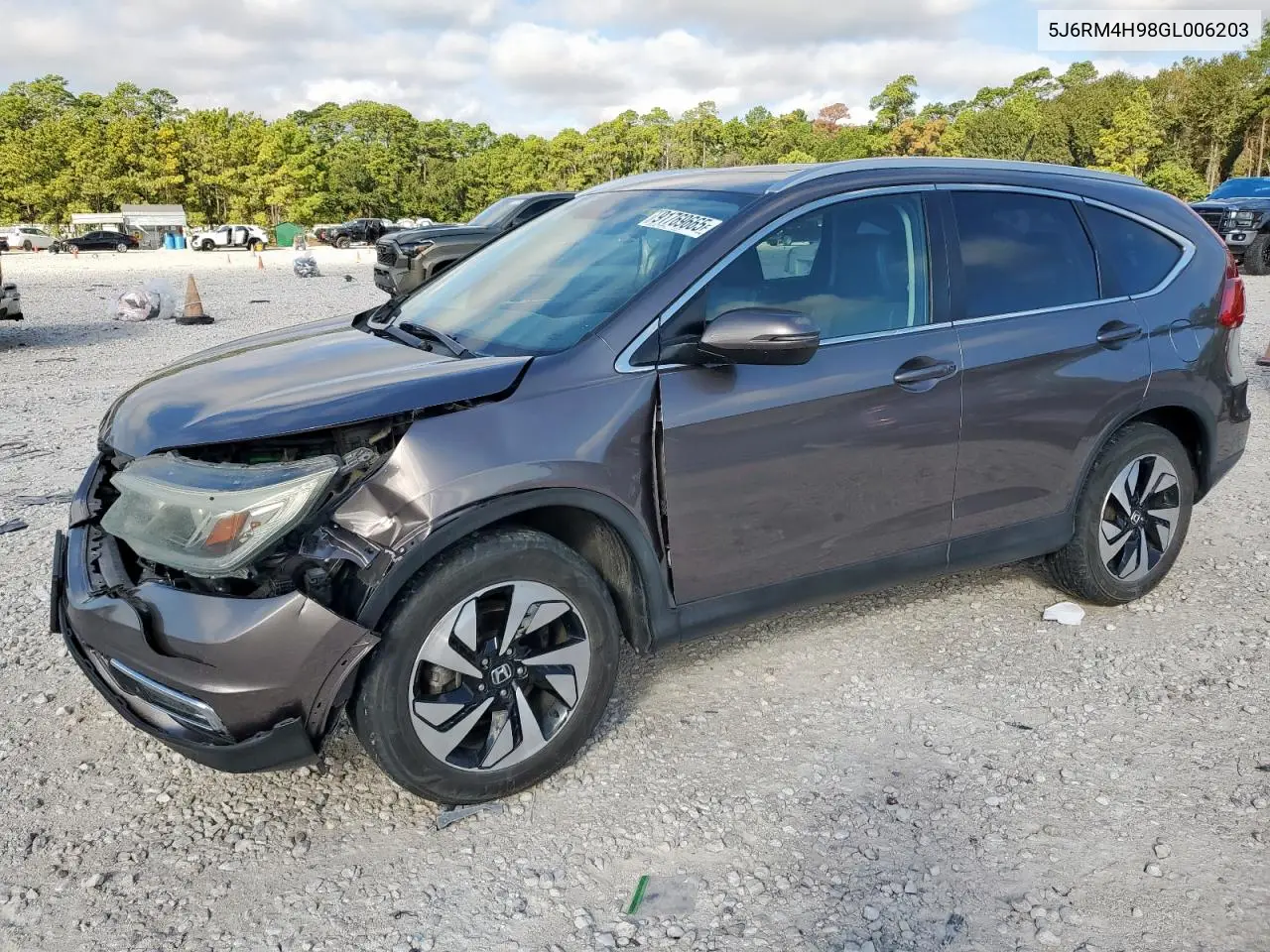 5J6RM4H98GL006203 2016 Honda Cr-V Touring