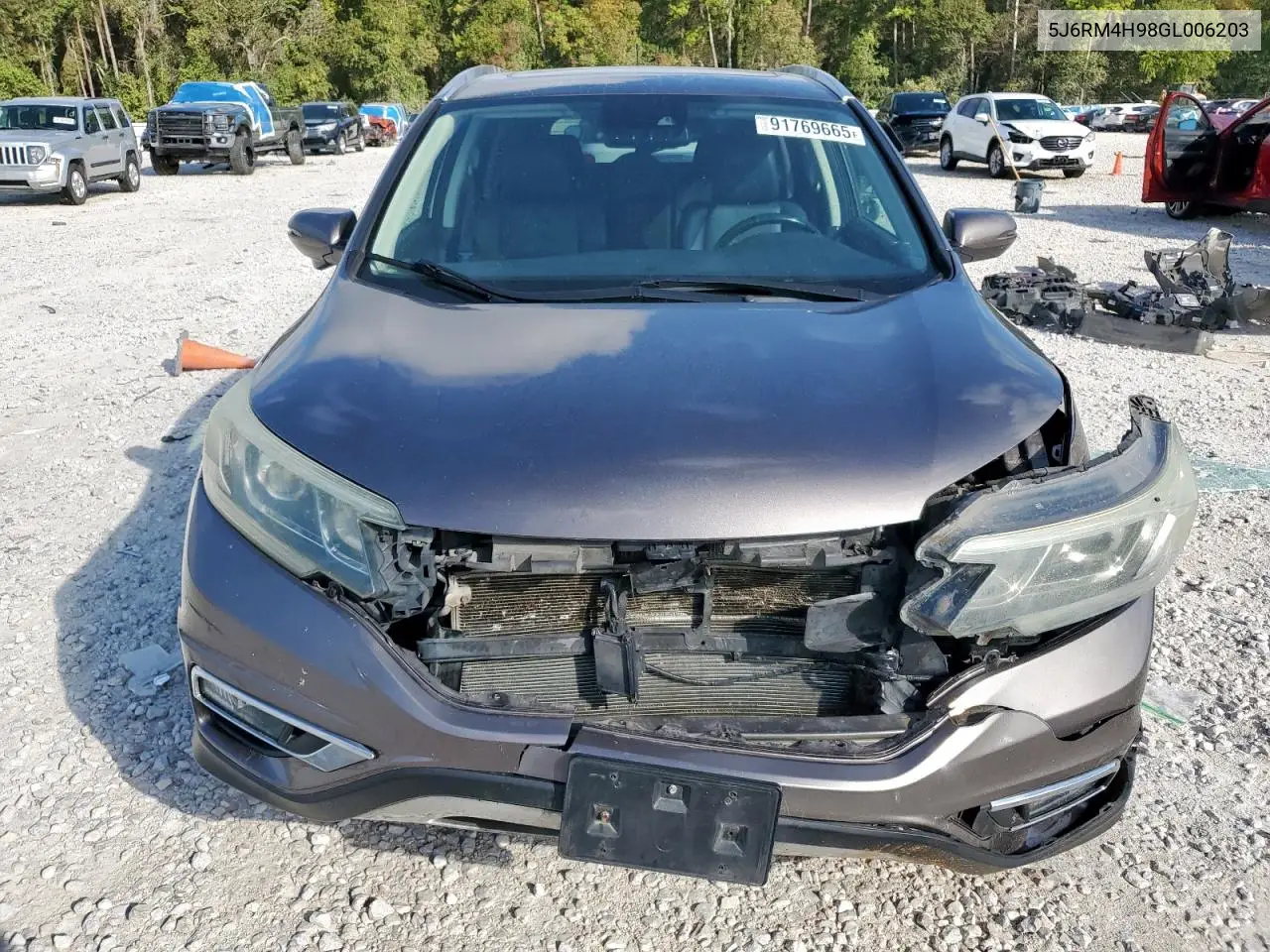 5J6RM4H98GL006203 2016 Honda Cr-V Touring