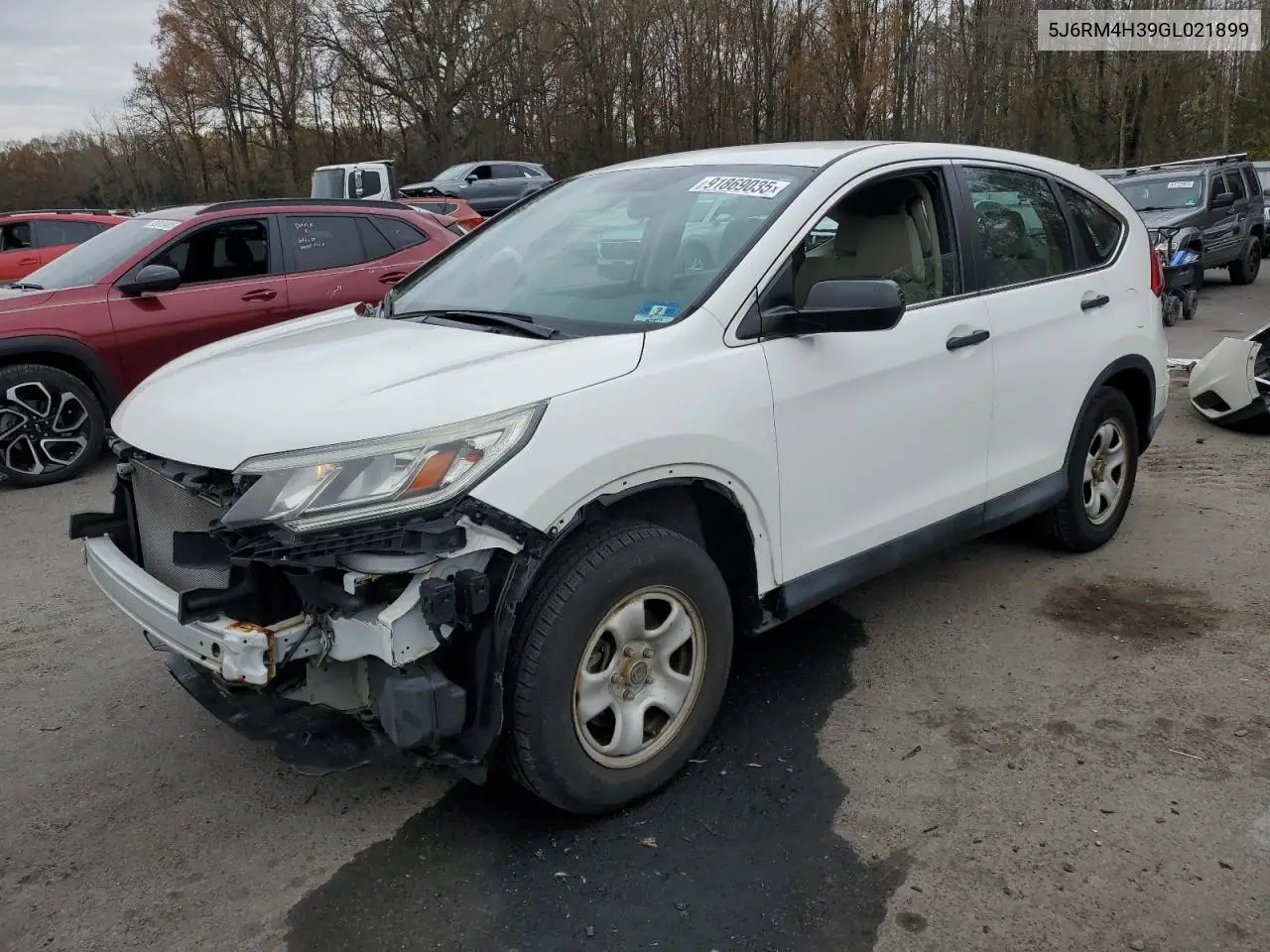 5J6RM4H39GL021899 2016 Honda Cr-V Lx