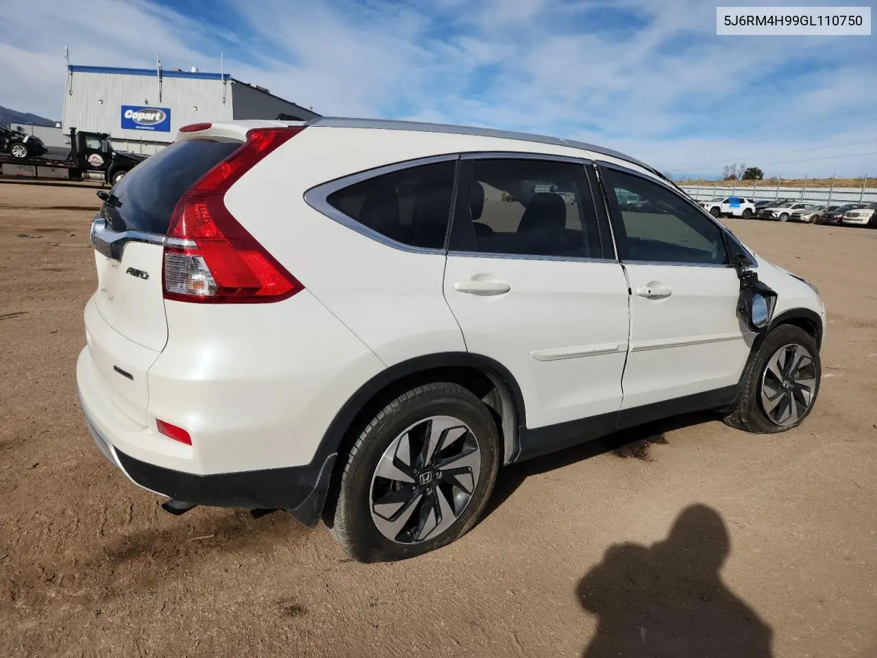 5J6RM4H99GL110750 2016 Honda Cr-V Touring
