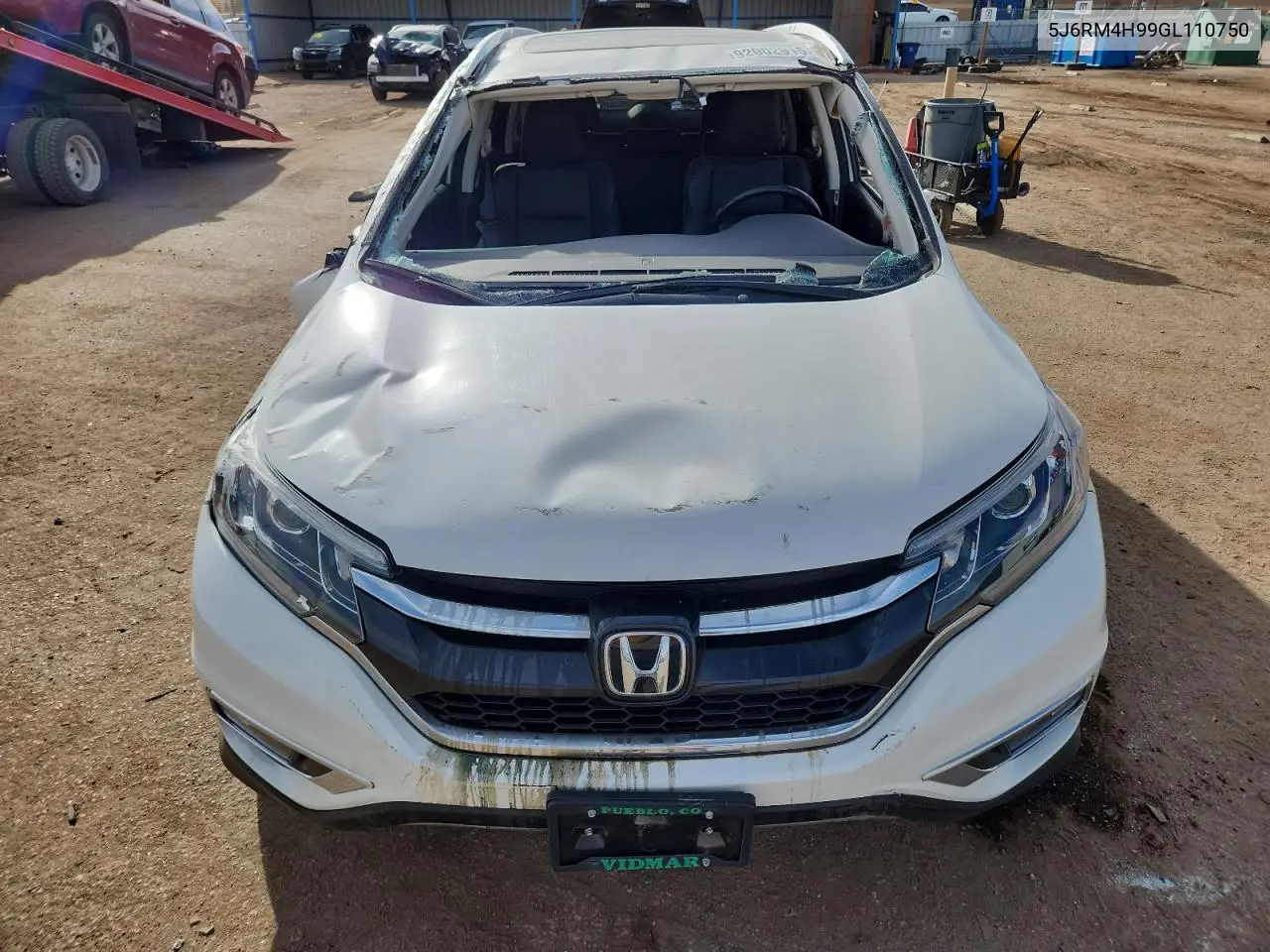 5J6RM4H99GL110750 2016 Honda Cr-V Touring