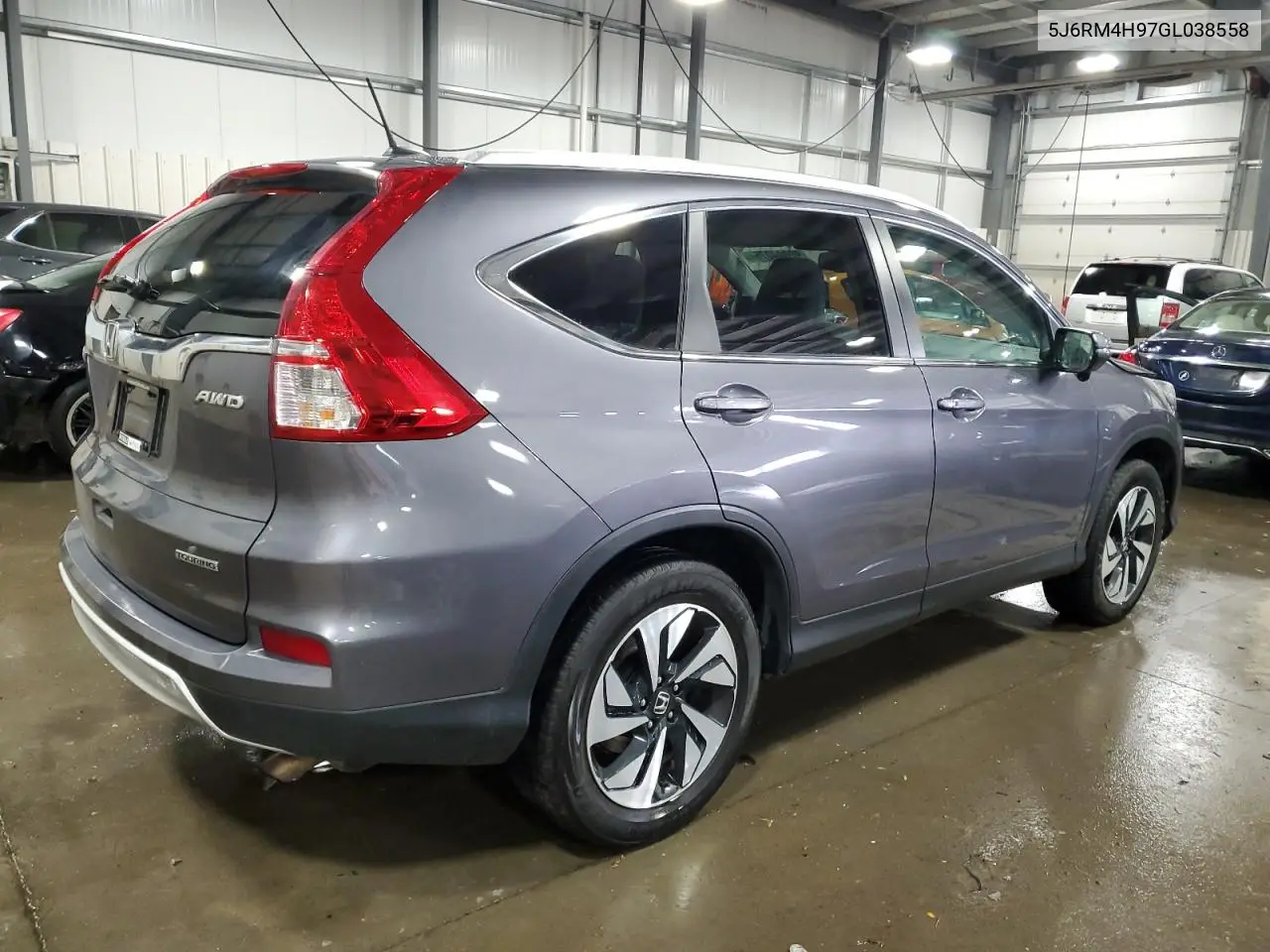 5J6RM4H97GL038558 2016 Honda Cr-V Touring